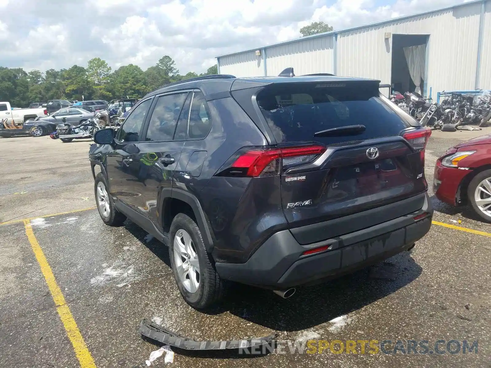 3 Photograph of a damaged car JTMW1RFV1KD501151 TOYOTA RAV4 2019