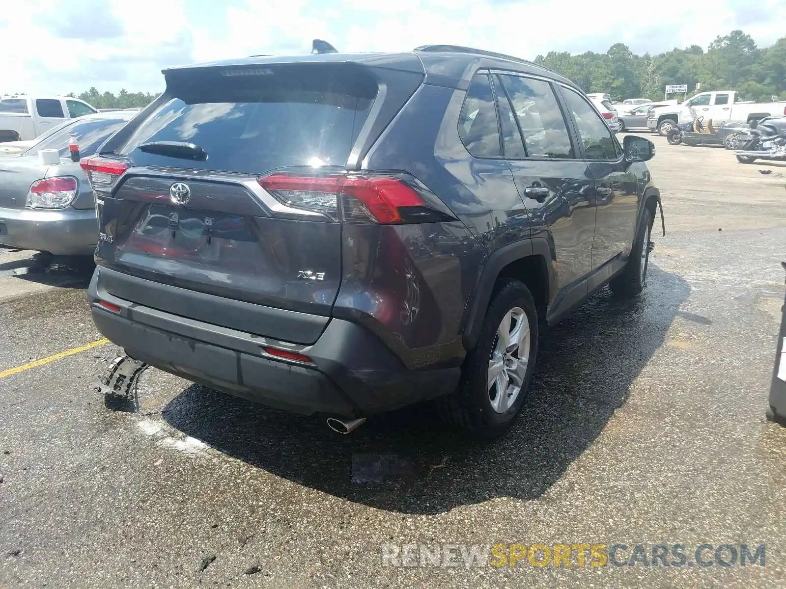 4 Photograph of a damaged car JTMW1RFV1KD501151 TOYOTA RAV4 2019