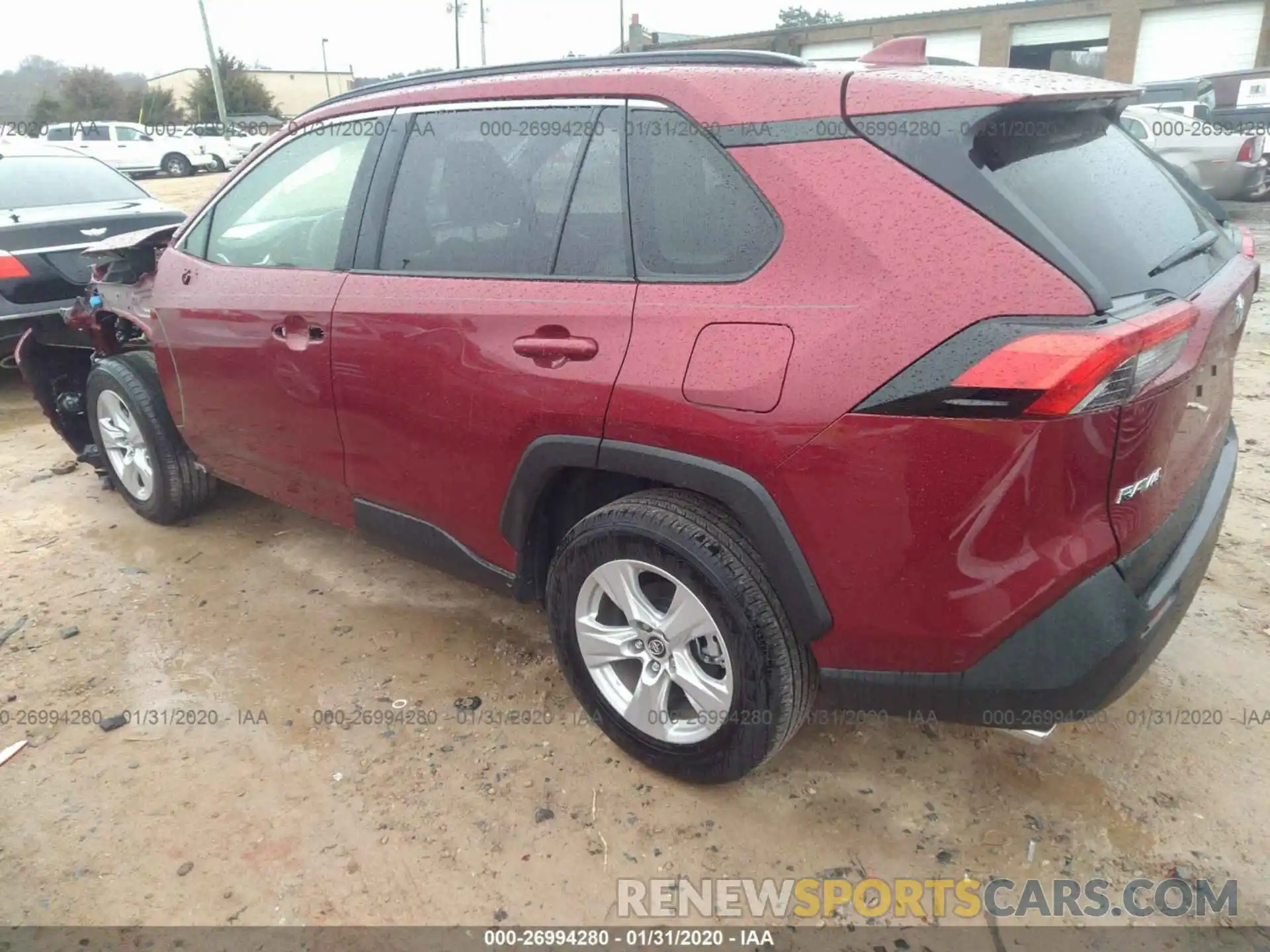 3 Photograph of a damaged car JTMW1RFV1KD505023 TOYOTA RAV4 2019