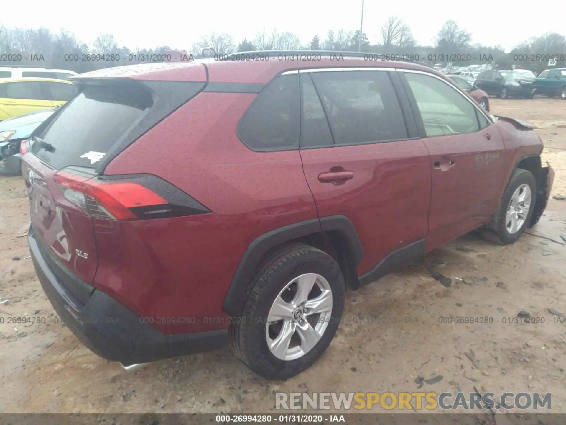 4 Photograph of a damaged car JTMW1RFV1KD505023 TOYOTA RAV4 2019