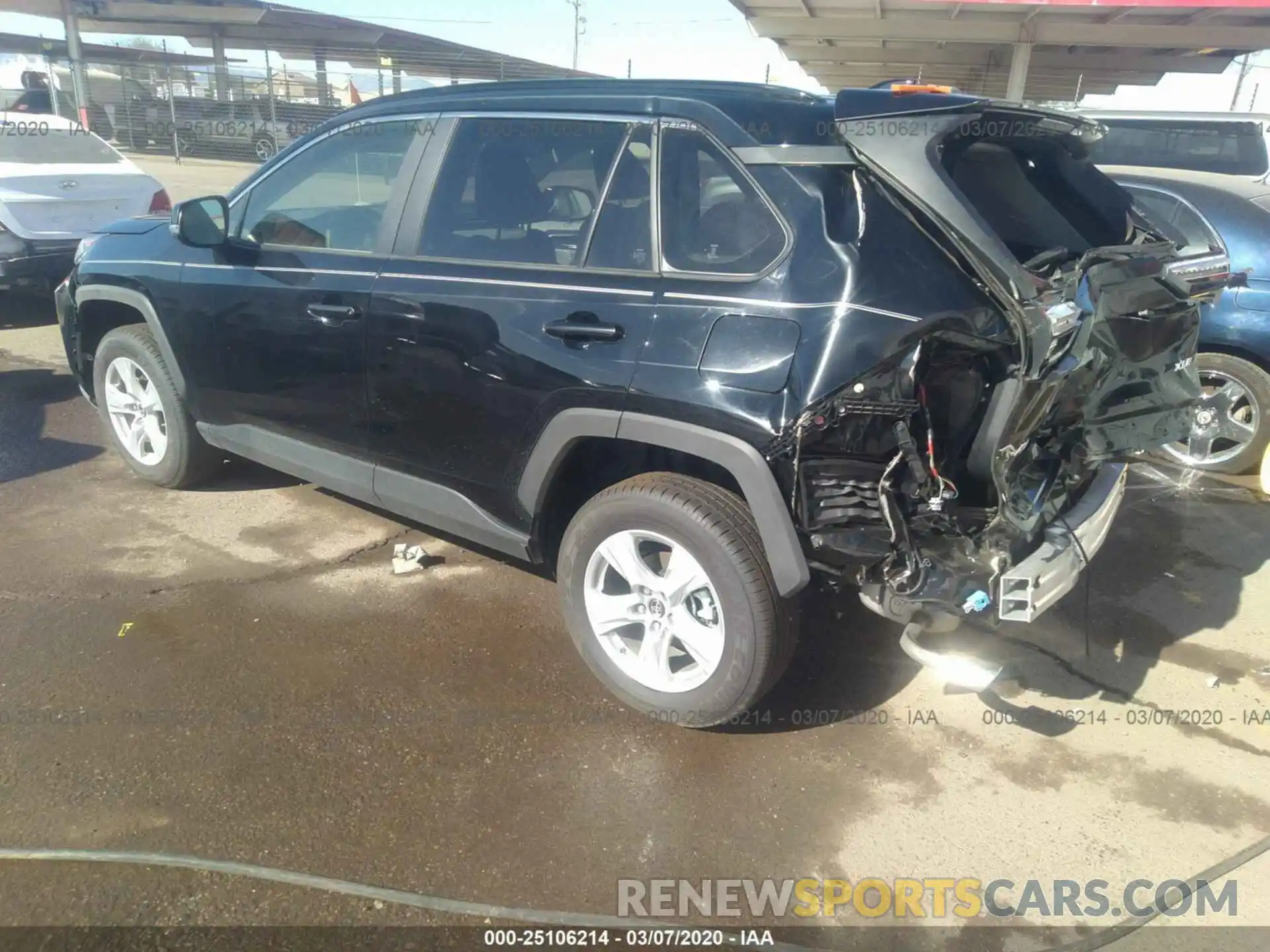 3 Photograph of a damaged car JTMW1RFV1KD506480 TOYOTA RAV4 2019