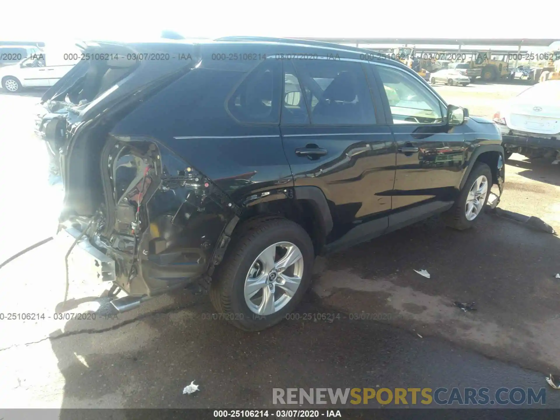 4 Photograph of a damaged car JTMW1RFV1KD506480 TOYOTA RAV4 2019