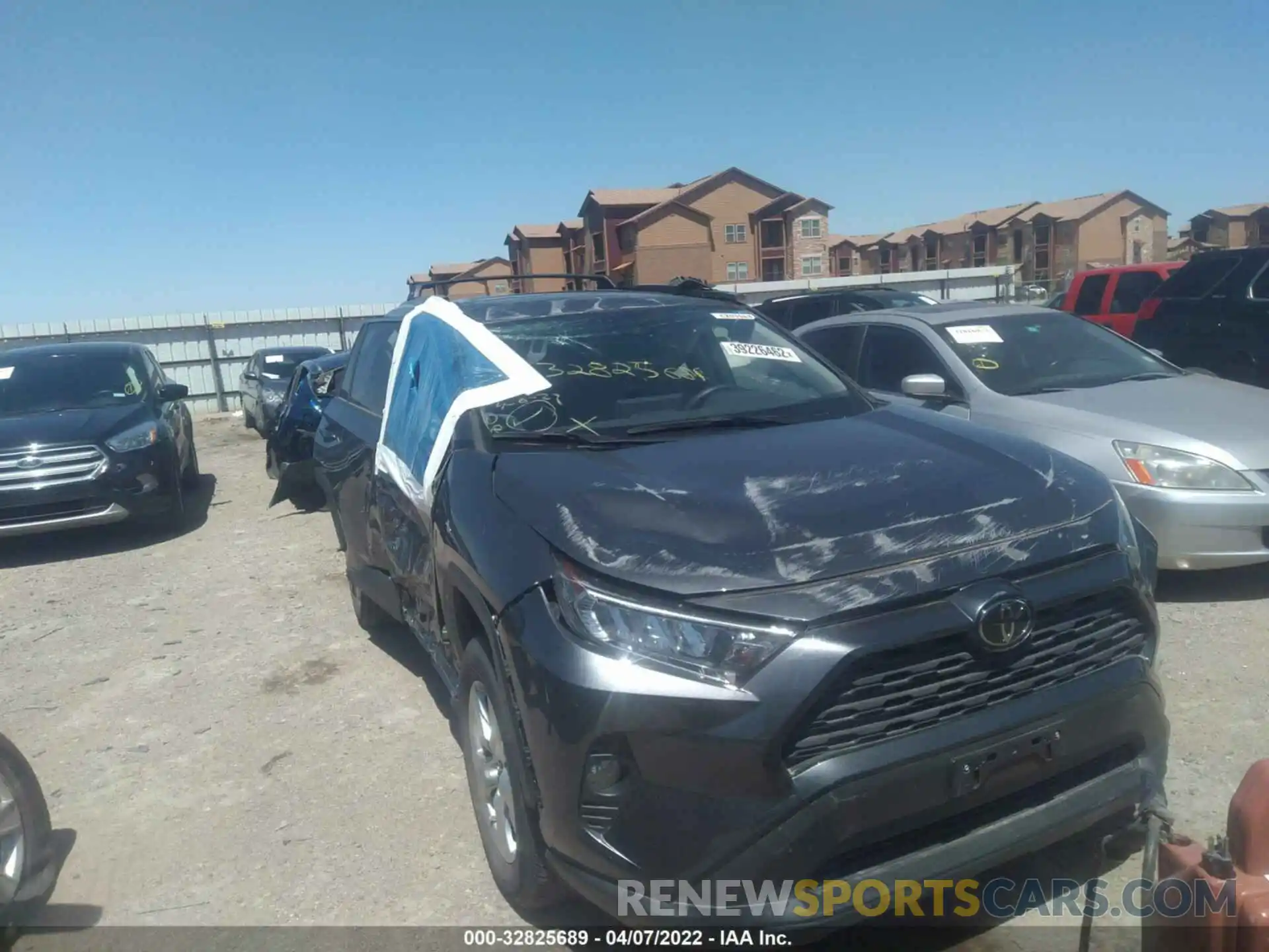 6 Фотография поврежденного автомобиля JTMW1RFV1KD512134 TOYOTA RAV4 2019