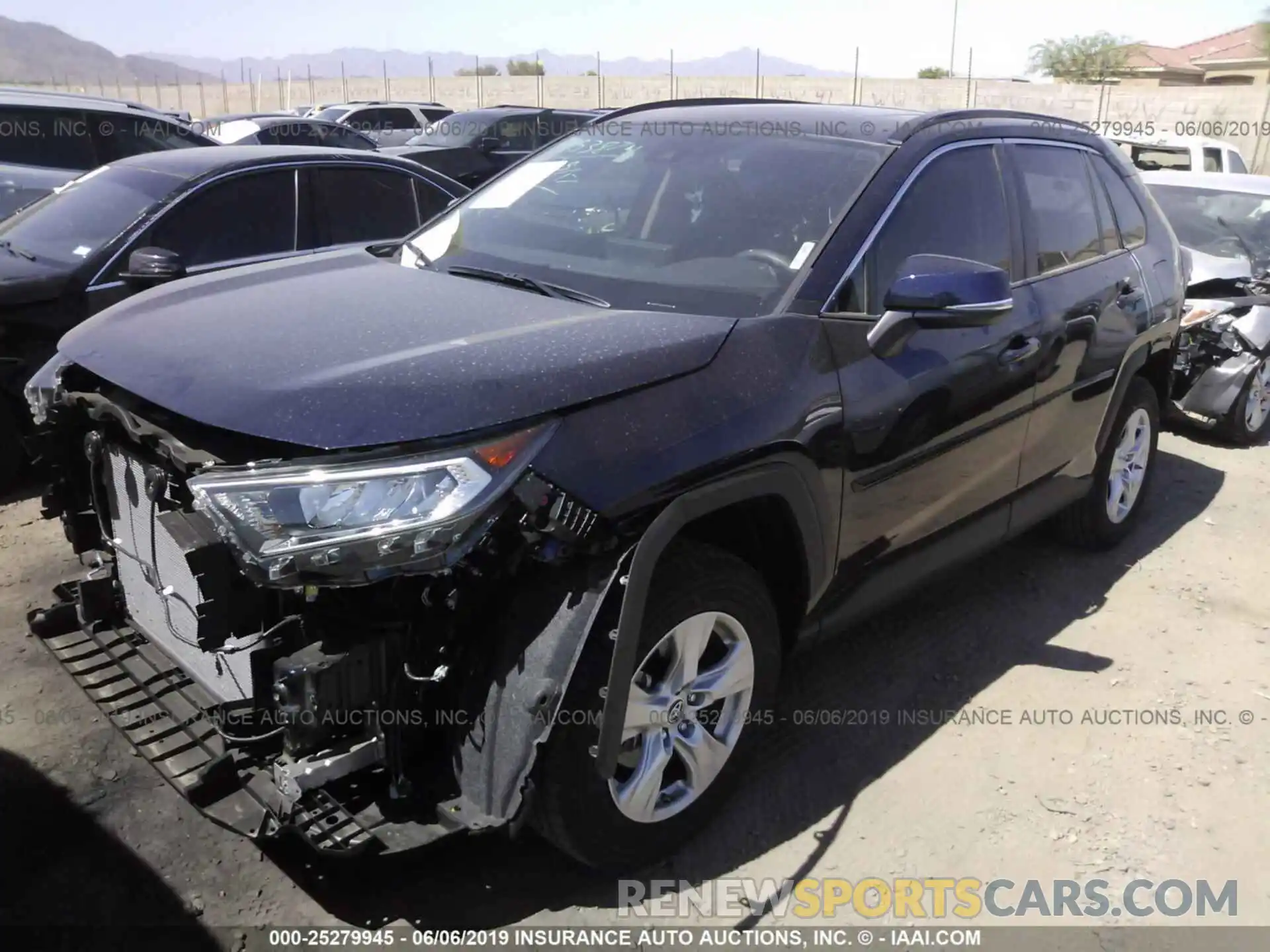 2 Photograph of a damaged car JTMW1RFV1KD512862 TOYOTA RAV4 2019