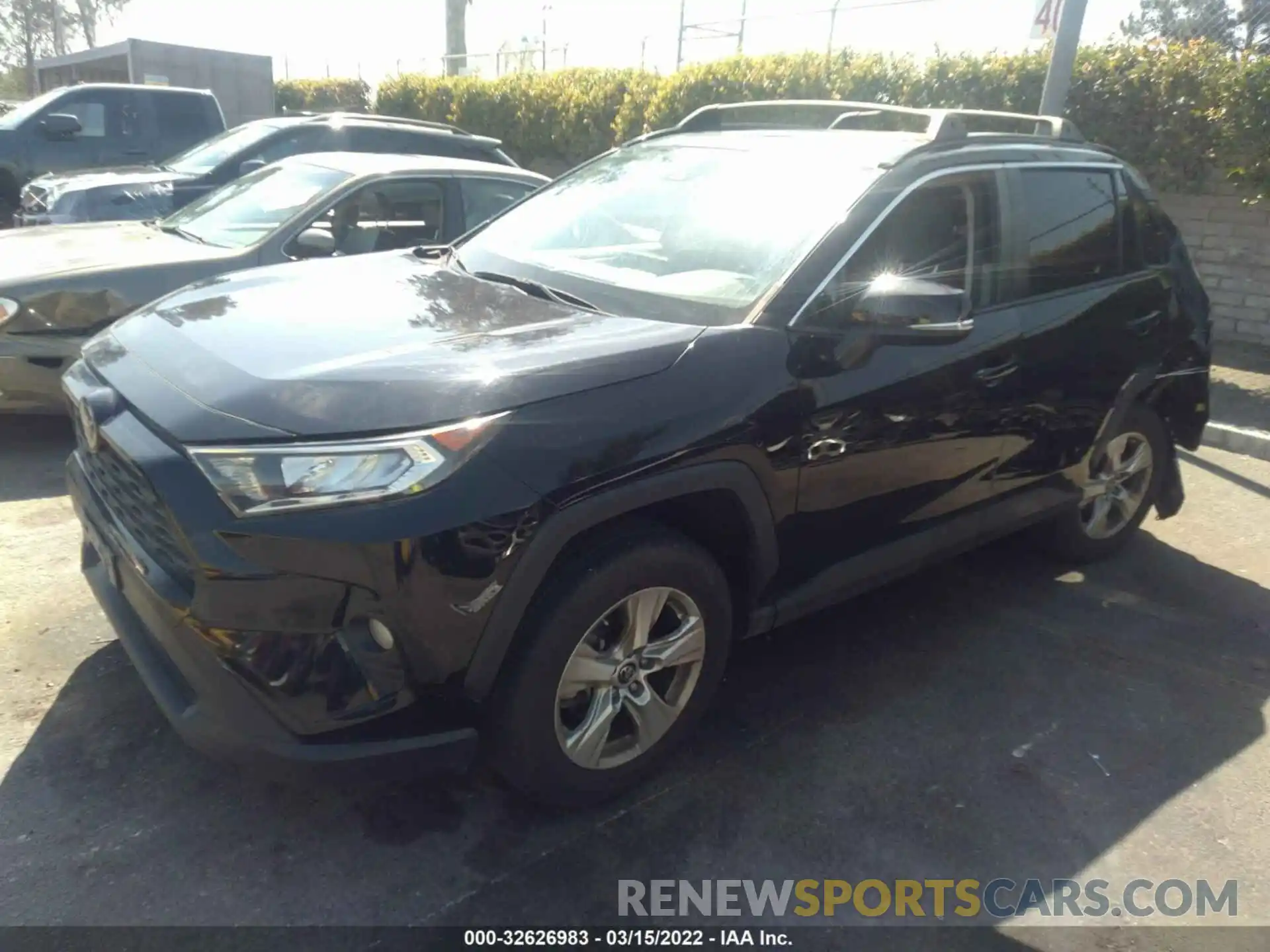 2 Фотография поврежденного автомобиля JTMW1RFV1KD515387 TOYOTA RAV4 2019