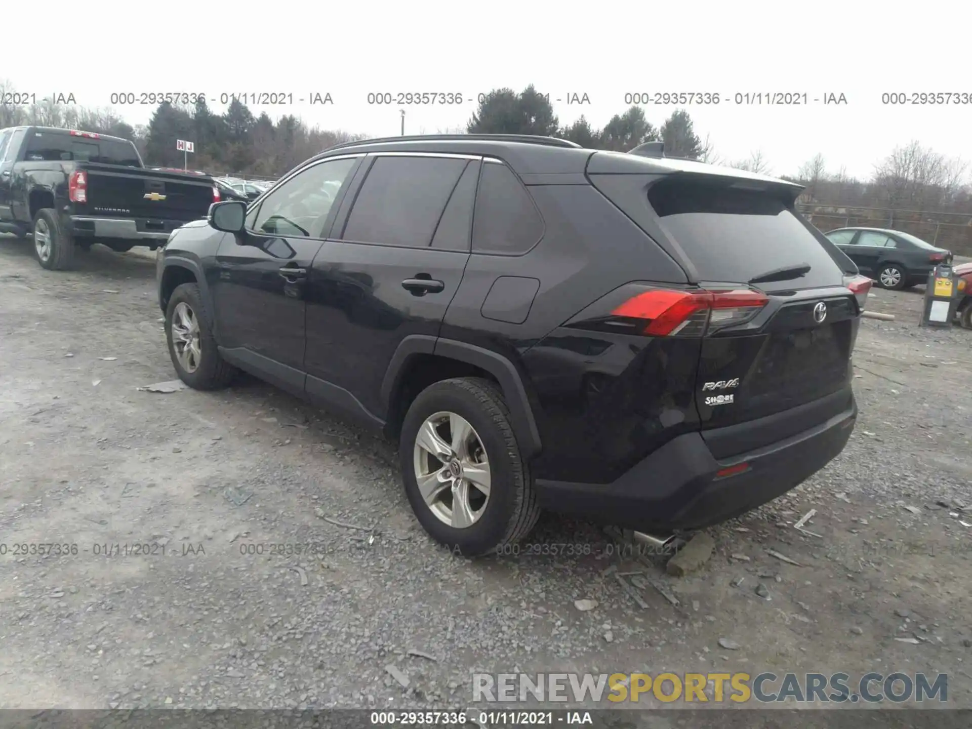 3 Photograph of a damaged car JTMW1RFV1KJ001959 TOYOTA RAV4 2019