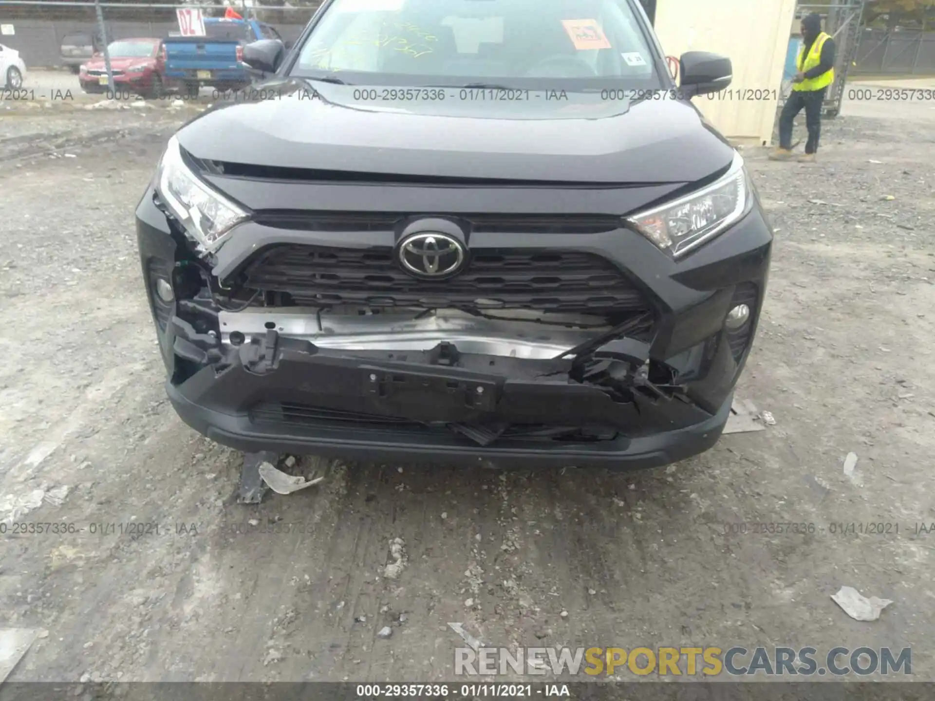 6 Photograph of a damaged car JTMW1RFV1KJ001959 TOYOTA RAV4 2019