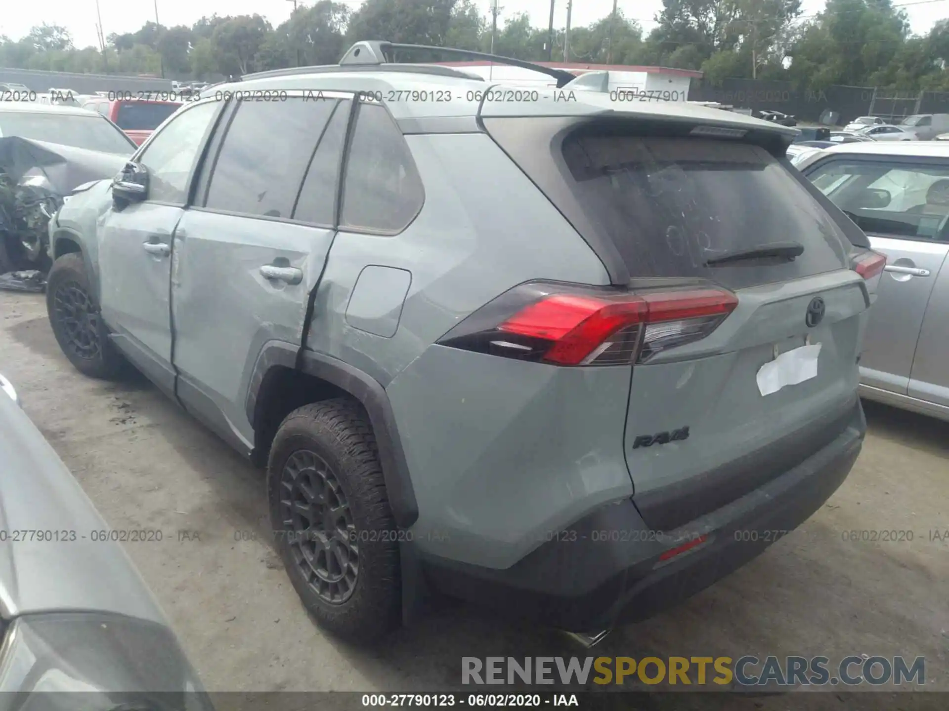 3 Фотография поврежденного автомобиля JTMW1RFV1KJ005395 TOYOTA RAV4 2019