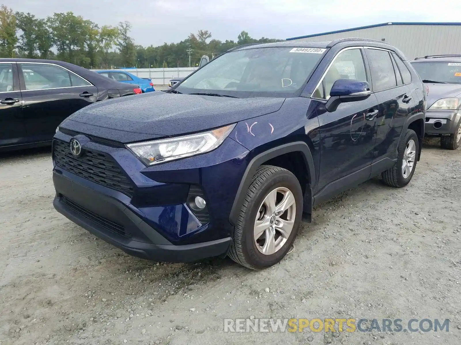 2 Photograph of a damaged car JTMW1RFV1KJ009253 TOYOTA RAV4 2019