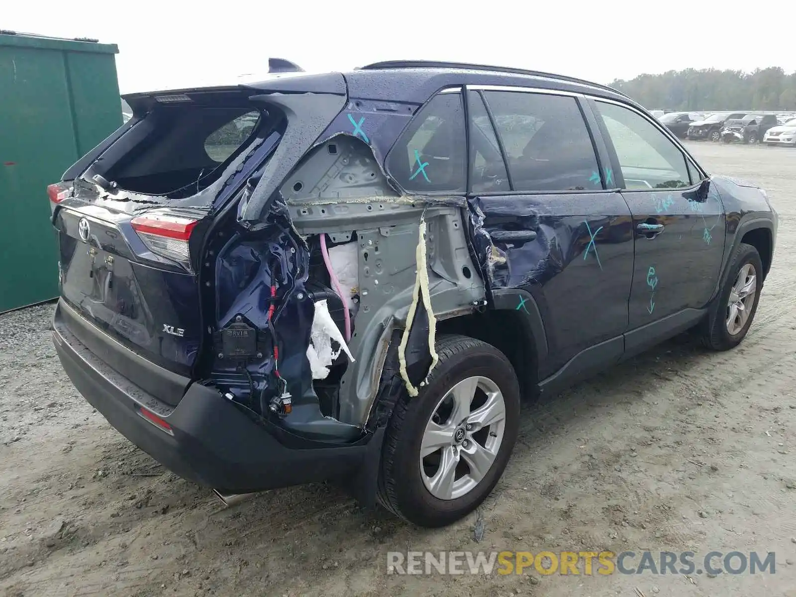 4 Photograph of a damaged car JTMW1RFV1KJ009253 TOYOTA RAV4 2019