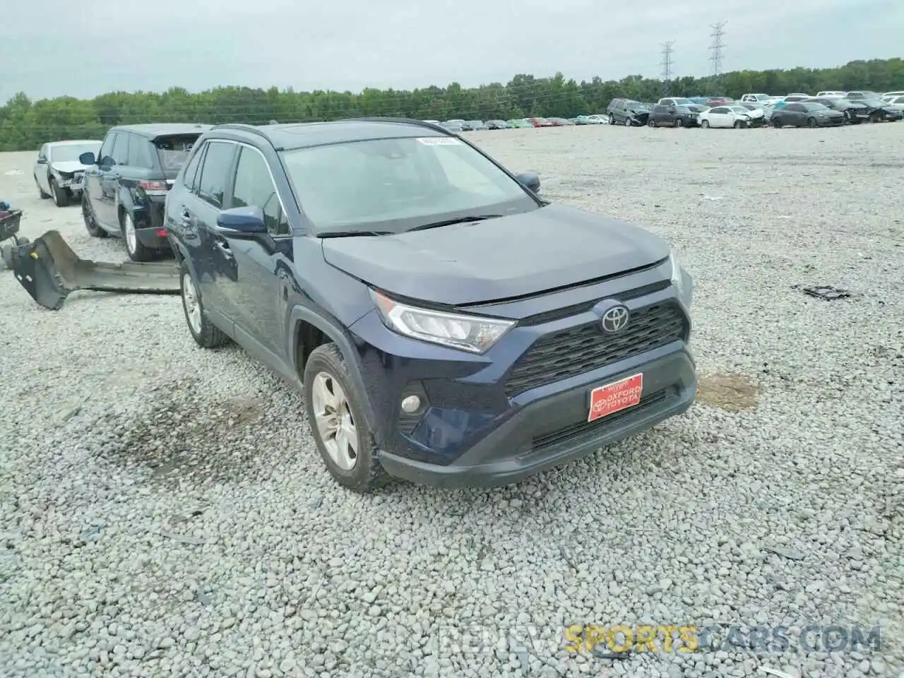 1 Photograph of a damaged car JTMW1RFV2KD002469 TOYOTA RAV4 2019