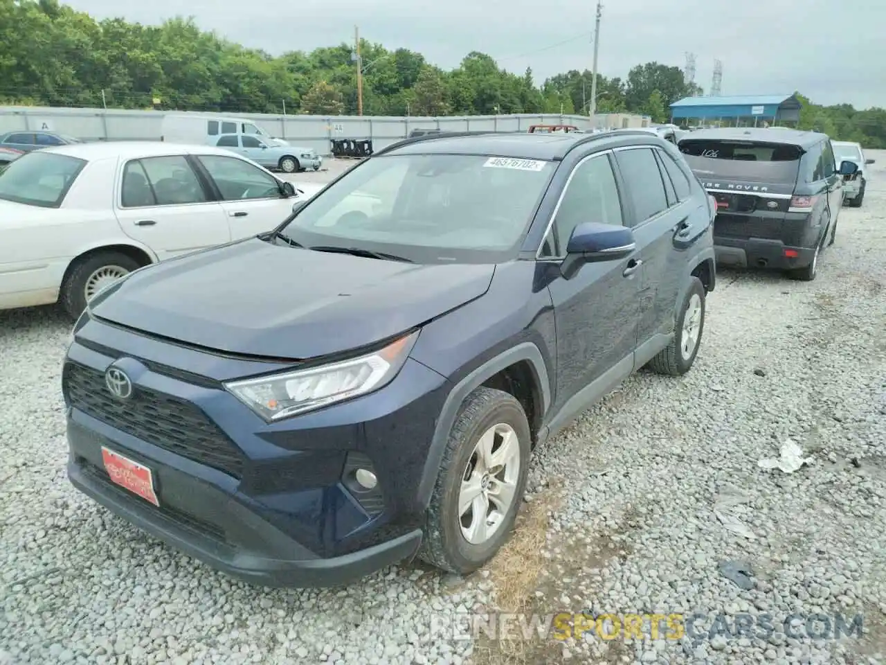 2 Photograph of a damaged car JTMW1RFV2KD002469 TOYOTA RAV4 2019