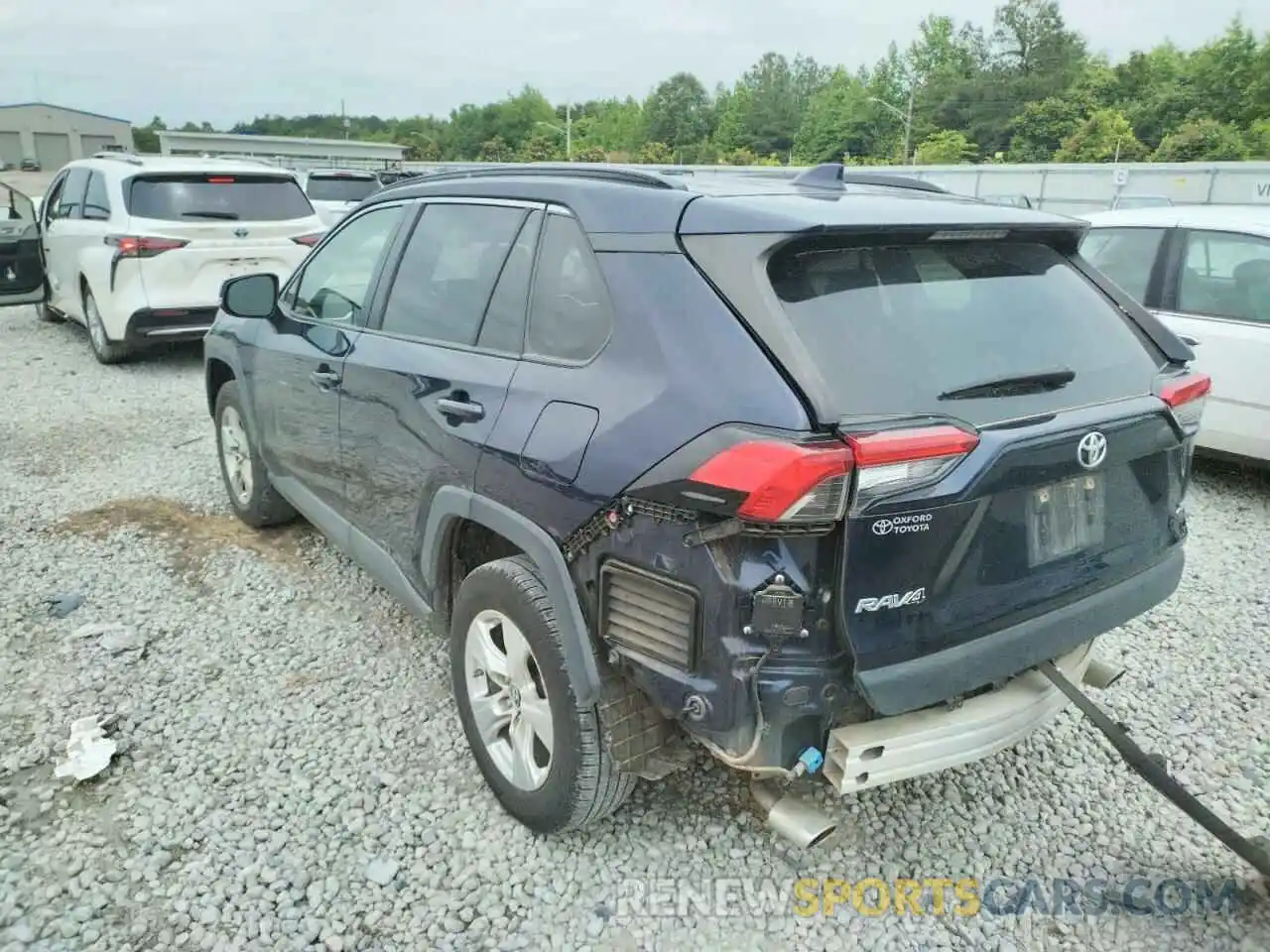 3 Photograph of a damaged car JTMW1RFV2KD002469 TOYOTA RAV4 2019