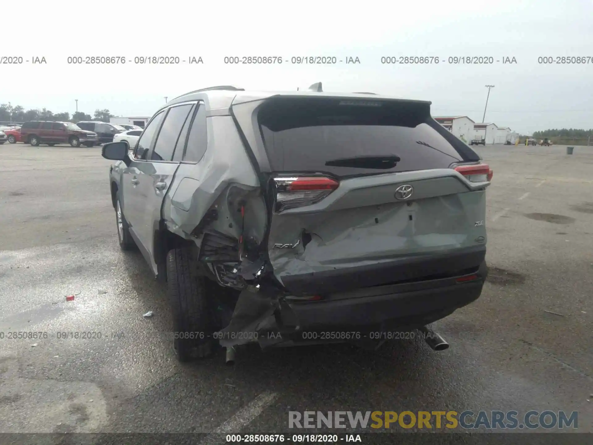 6 Photograph of a damaged car JTMW1RFV2KD003170 TOYOTA RAV4 2019