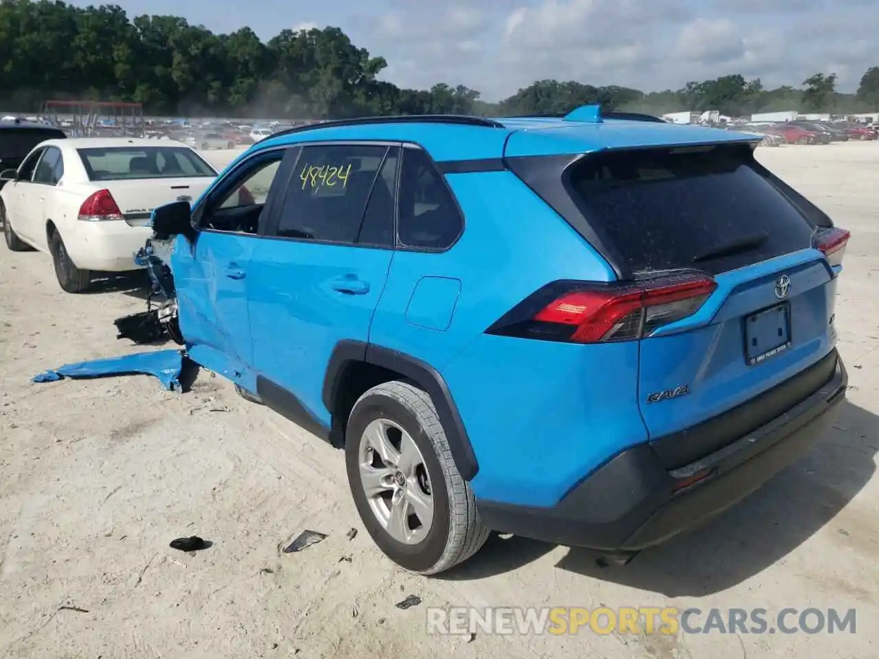 3 Photograph of a damaged car JTMW1RFV2KD005081 TOYOTA RAV4 2019