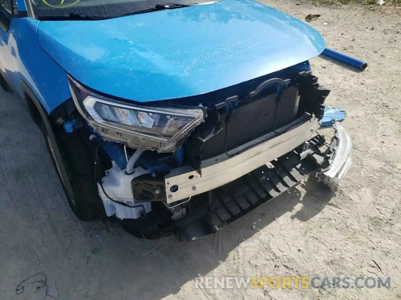 9 Фотография поврежденного автомобиля JTMW1RFV2KD005081 TOYOTA RAV4 2019