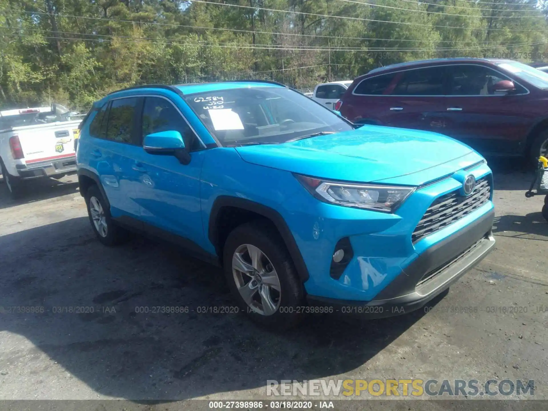 1 Фотография поврежденного автомобиля JTMW1RFV2KD005386 TOYOTA RAV4 2019