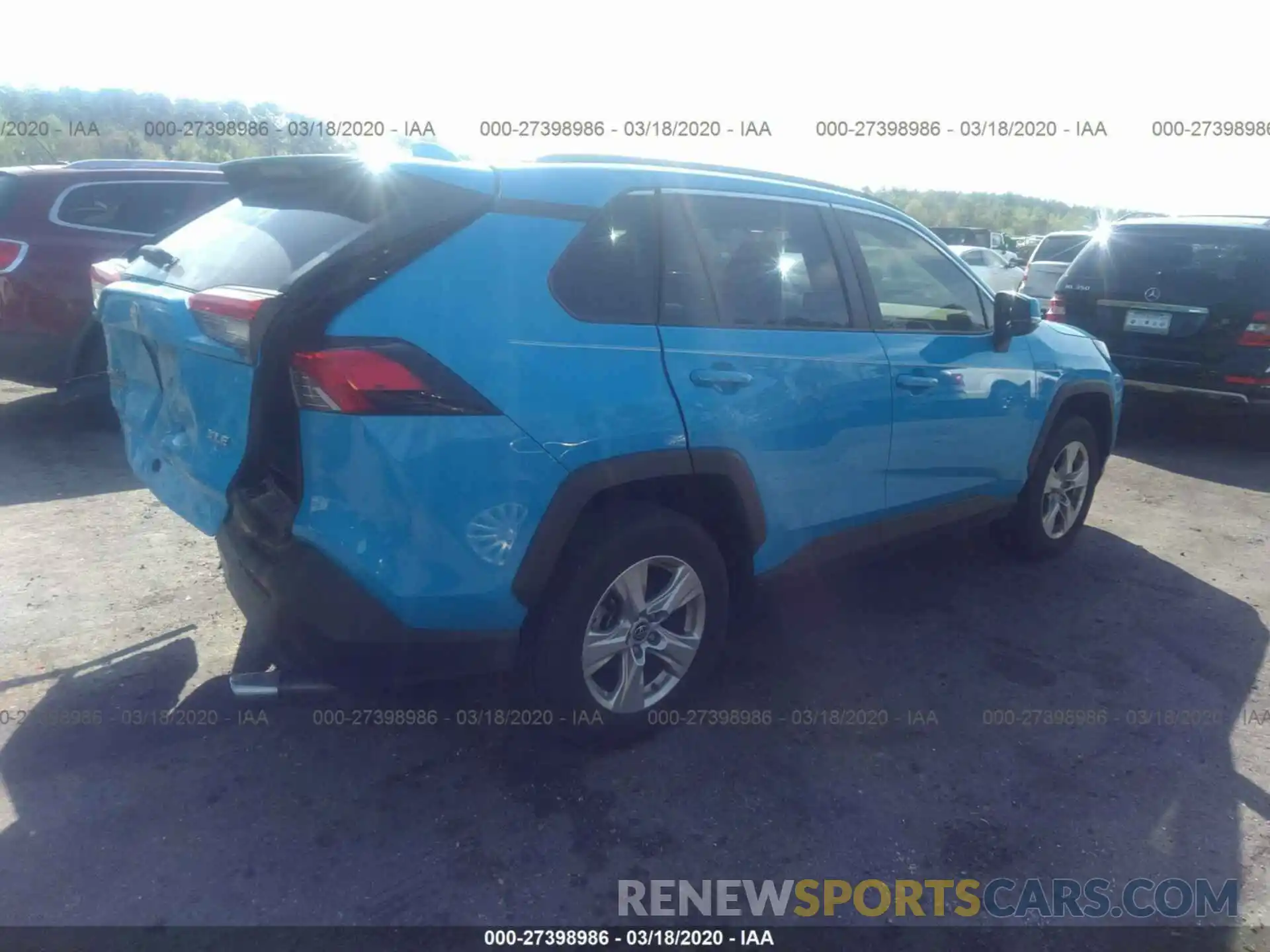 4 Photograph of a damaged car JTMW1RFV2KD005386 TOYOTA RAV4 2019