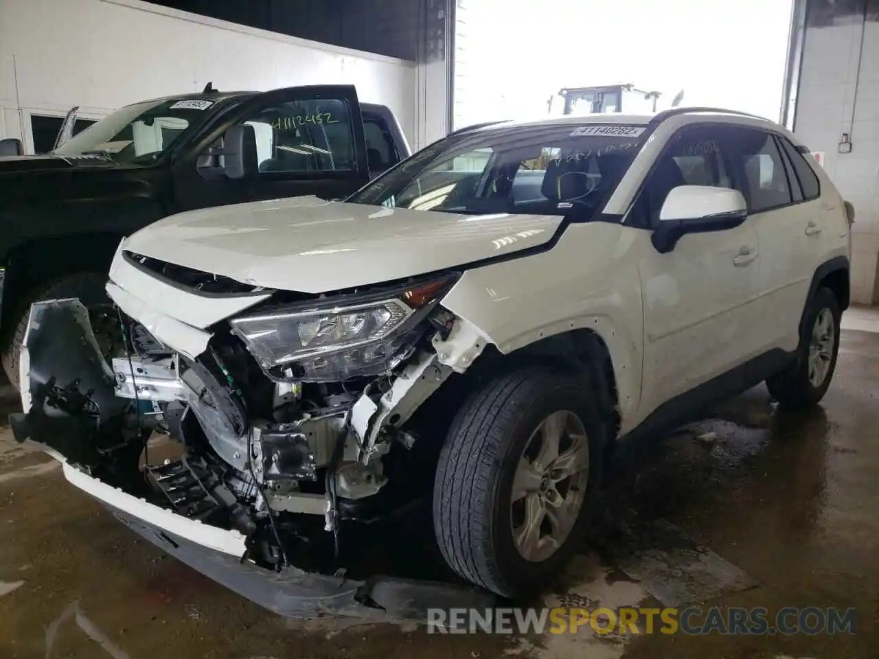 2 Photograph of a damaged car JTMW1RFV2KD005839 TOYOTA RAV4 2019