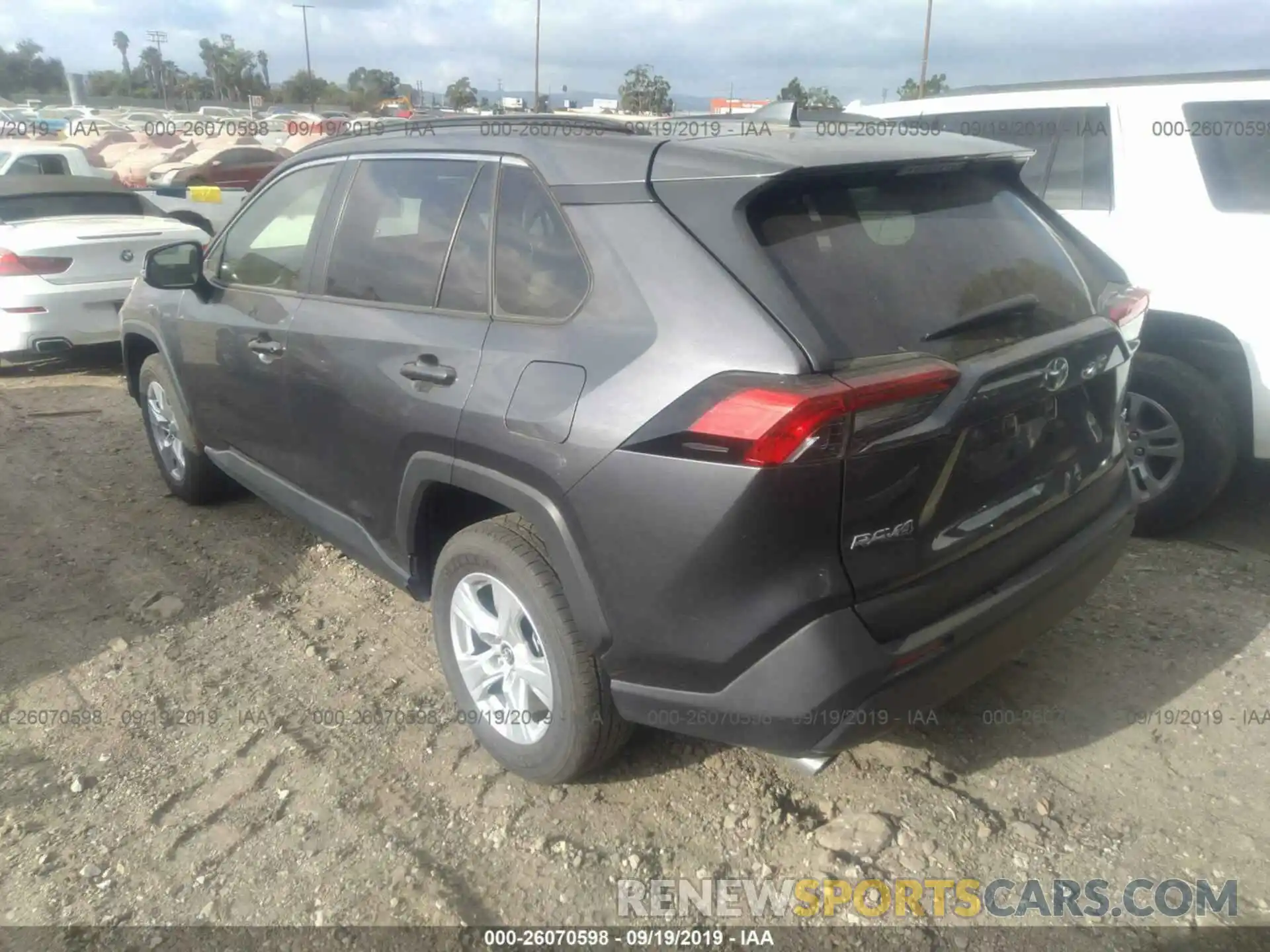 3 Photograph of a damaged car JTMW1RFV2KD007588 TOYOTA RAV4 2019