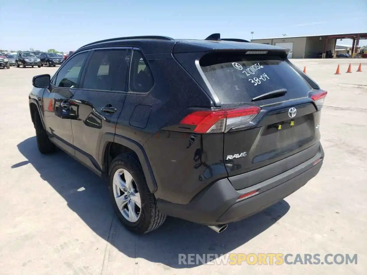 3 Photograph of a damaged car JTMW1RFV2KD007980 TOYOTA RAV4 2019