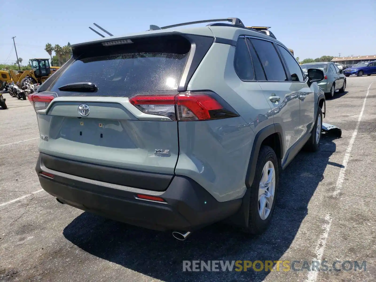 4 Photograph of a damaged car JTMW1RFV2KD009244 TOYOTA RAV4 2019