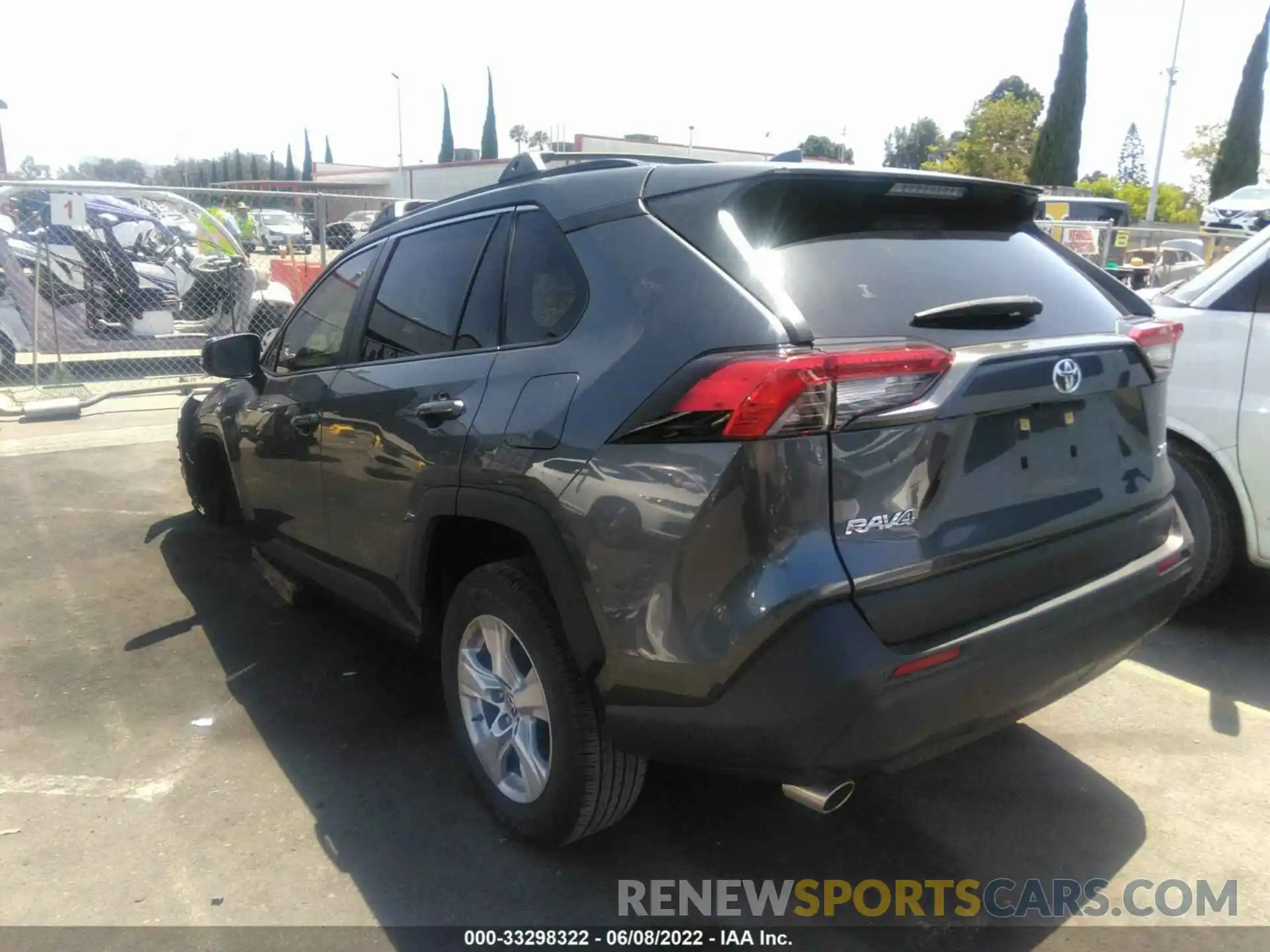 3 Photograph of a damaged car JTMW1RFV2KD010135 TOYOTA RAV4 2019