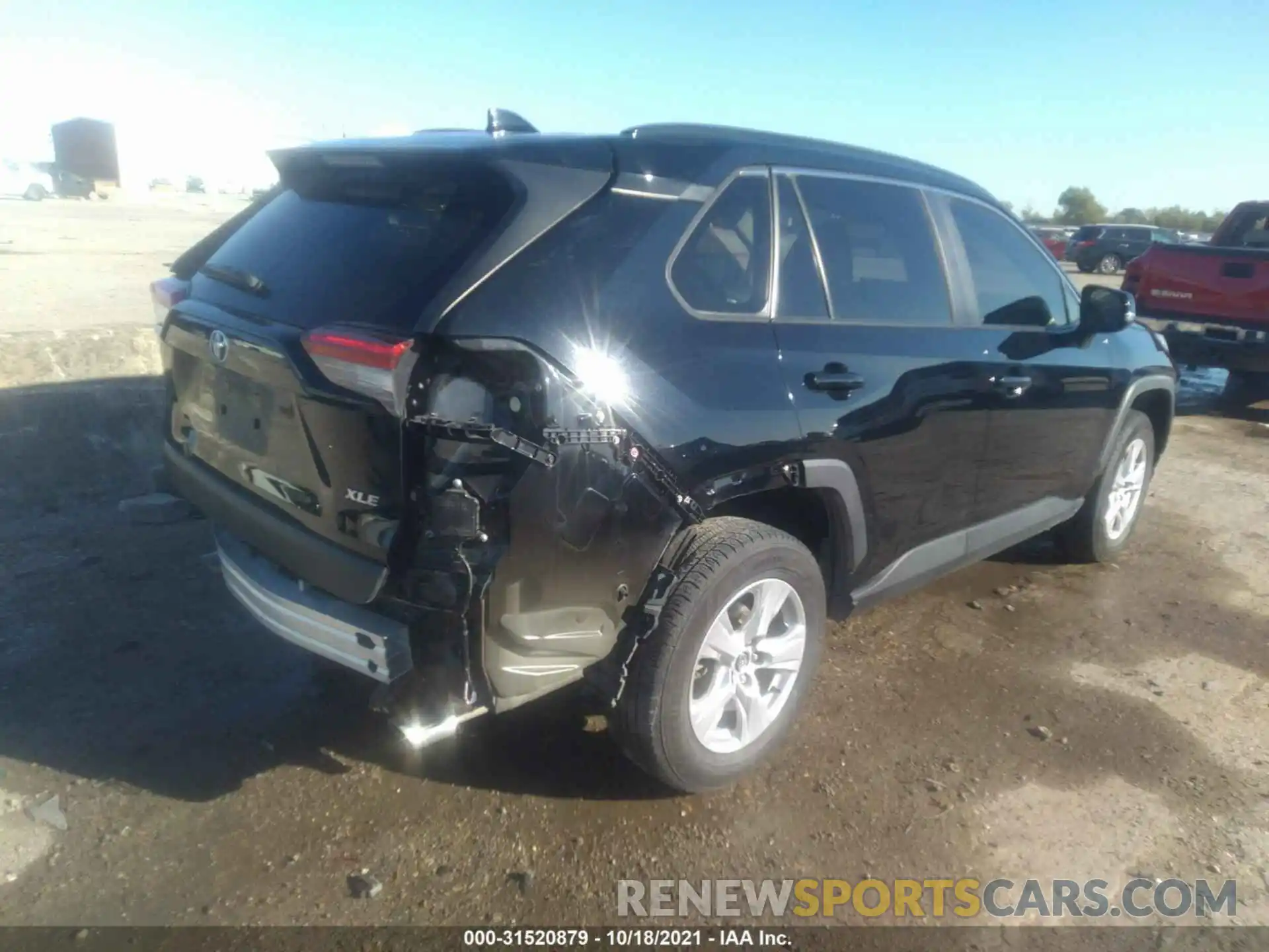 4 Photograph of a damaged car JTMW1RFV2KD012483 TOYOTA RAV4 2019