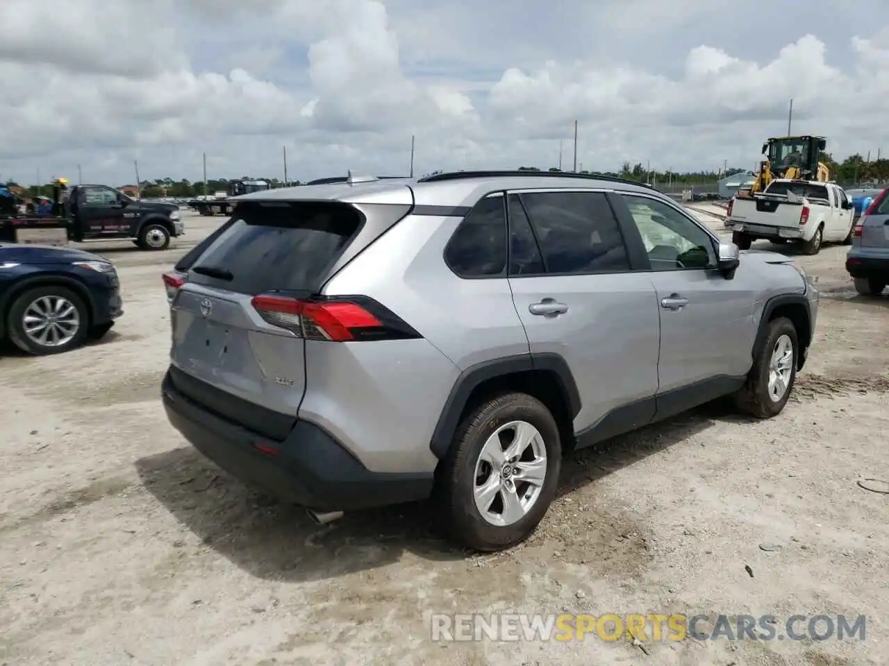 4 Photograph of a damaged car JTMW1RFV2KD013214 TOYOTA RAV4 2019