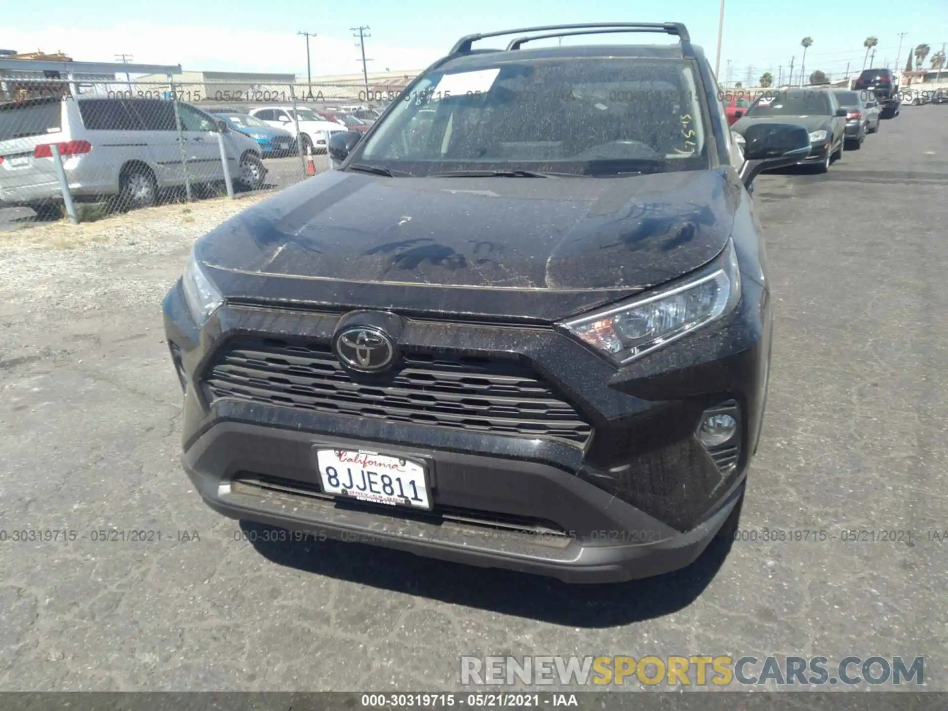 6 Photograph of a damaged car JTMW1RFV2KD014072 TOYOTA RAV4 2019