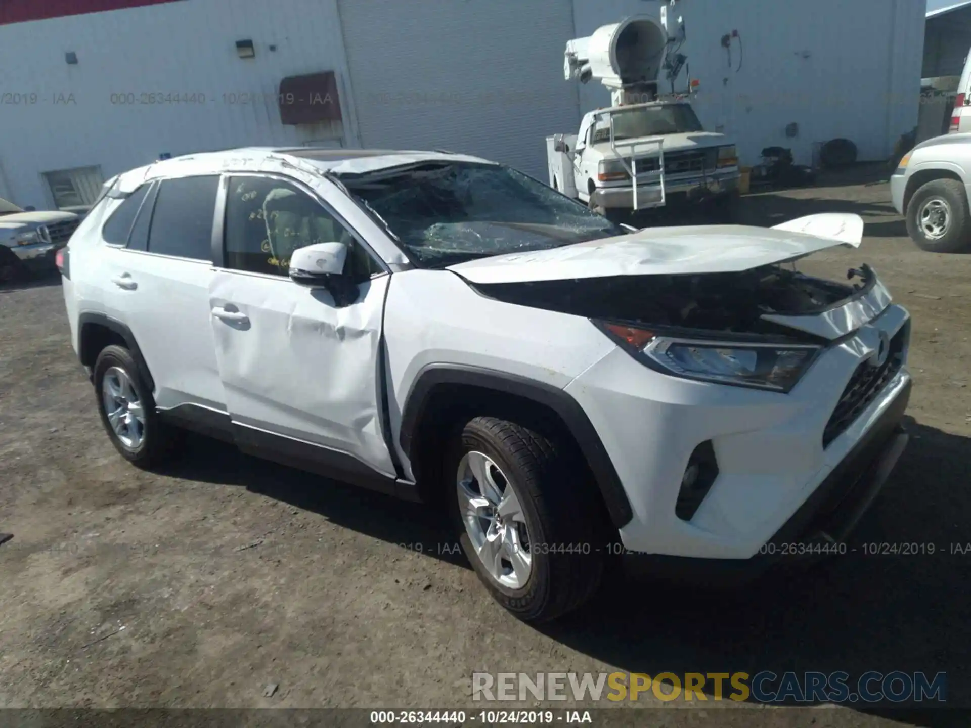 1 Photograph of a damaged car JTMW1RFV2KD014511 TOYOTA RAV4 2019