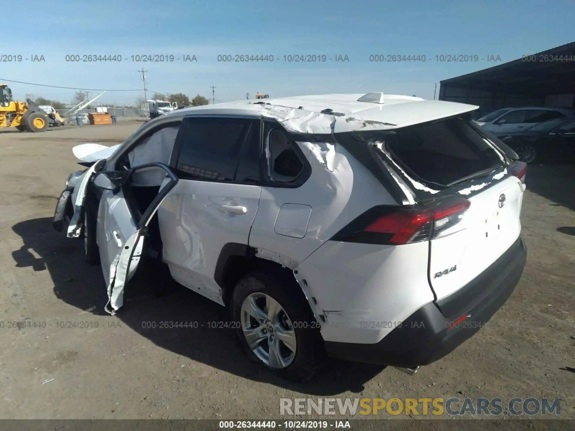 3 Photograph of a damaged car JTMW1RFV2KD014511 TOYOTA RAV4 2019