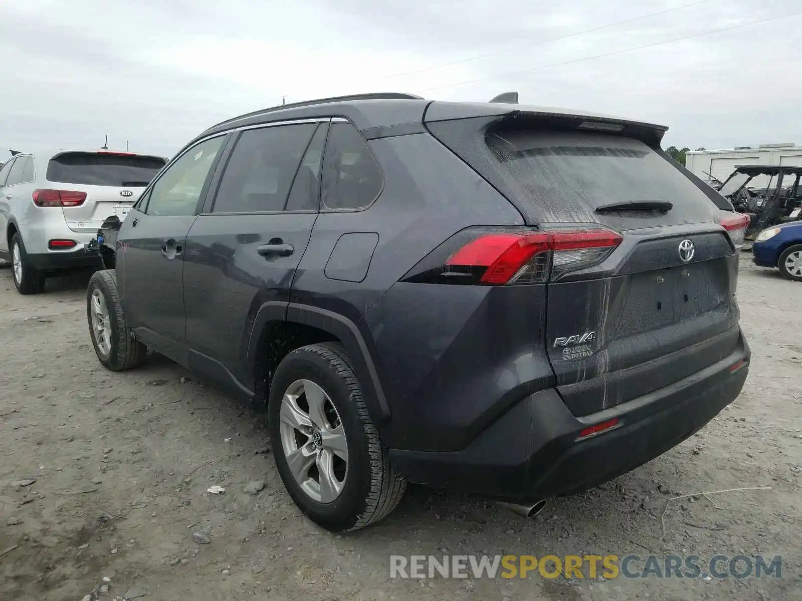 3 Photograph of a damaged car JTMW1RFV2KD016789 TOYOTA RAV4 2019