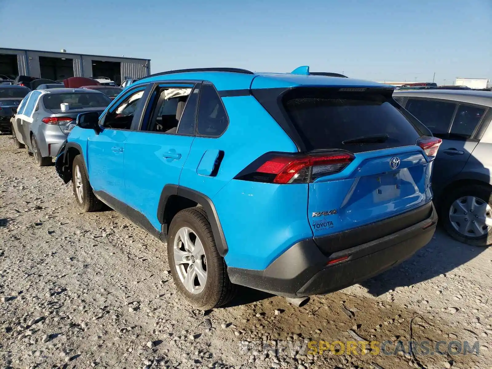 3 Photograph of a damaged car JTMW1RFV2KD017294 TOYOTA RAV4 2019