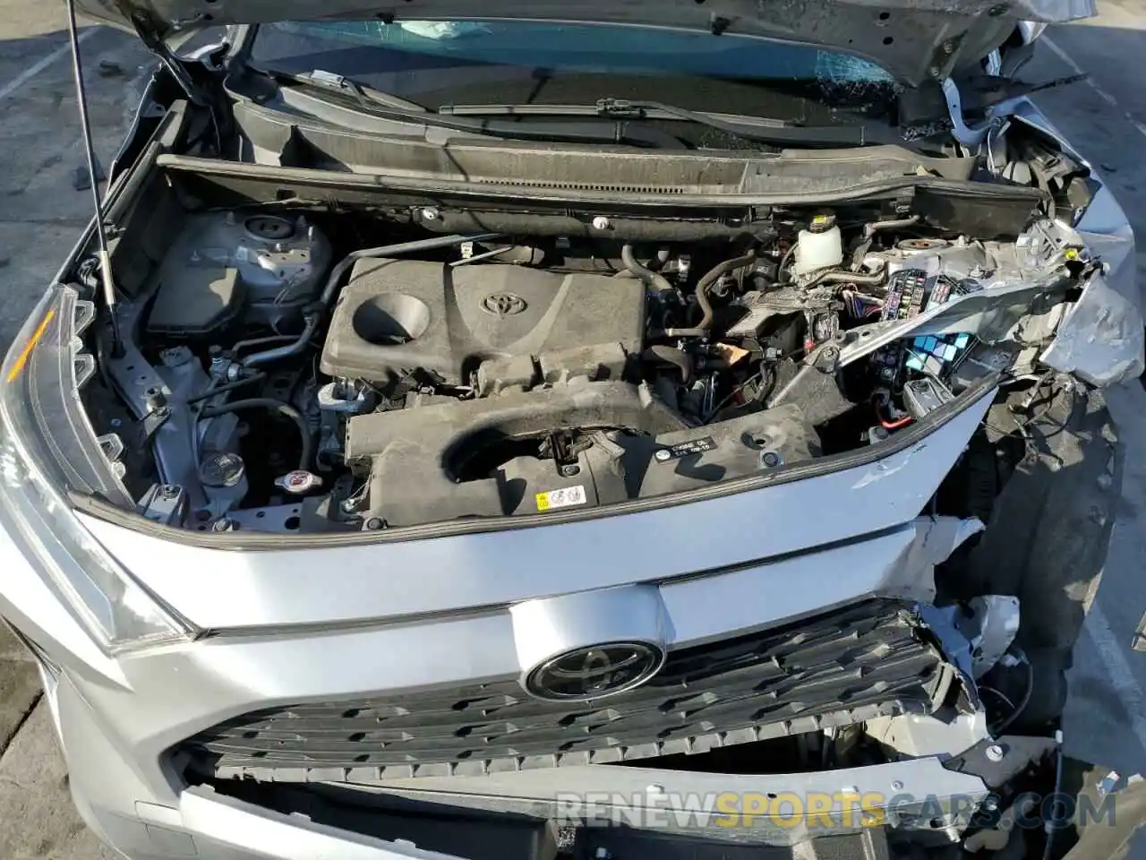 12 Photograph of a damaged car JTMW1RFV2KD018655 TOYOTA RAV4 2019