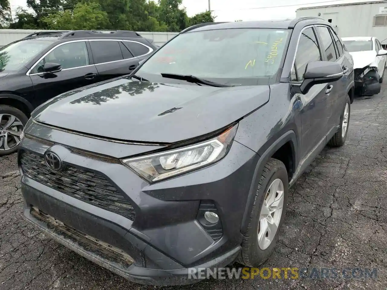 2 Фотография поврежденного автомобиля JTMW1RFV2KD018848 TOYOTA RAV4 2019