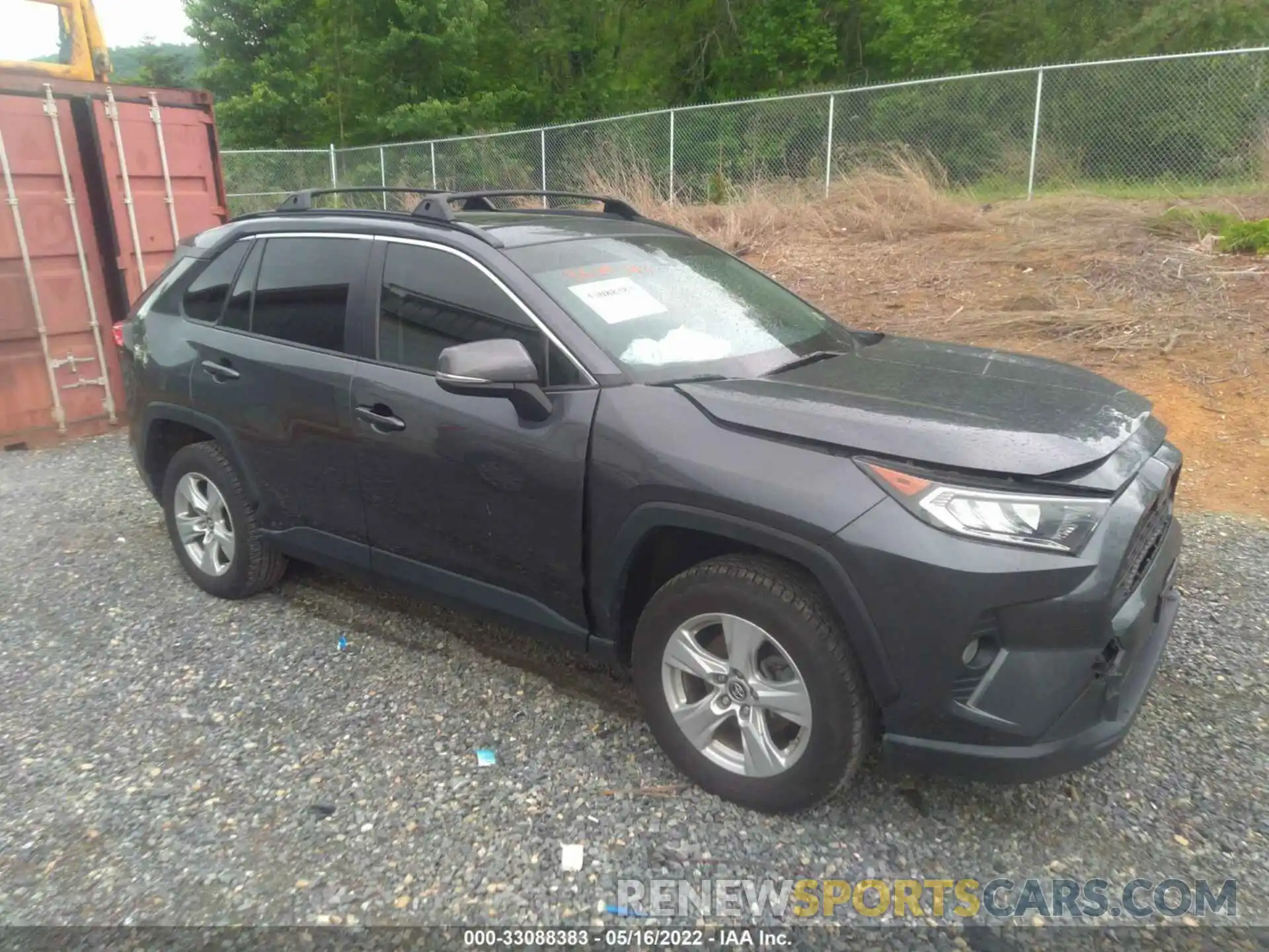 1 Photograph of a damaged car JTMW1RFV2KD019143 TOYOTA RAV4 2019