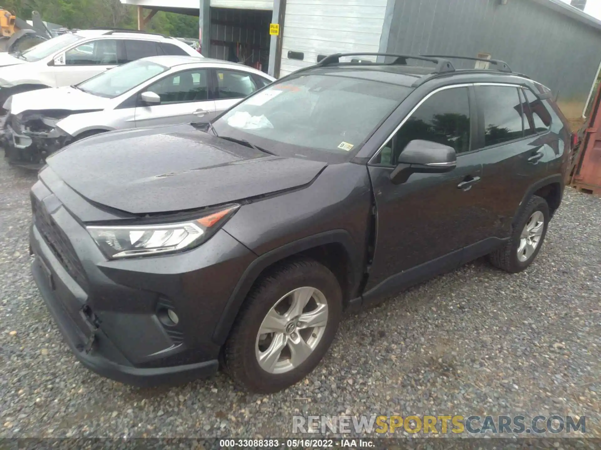 2 Photograph of a damaged car JTMW1RFV2KD019143 TOYOTA RAV4 2019