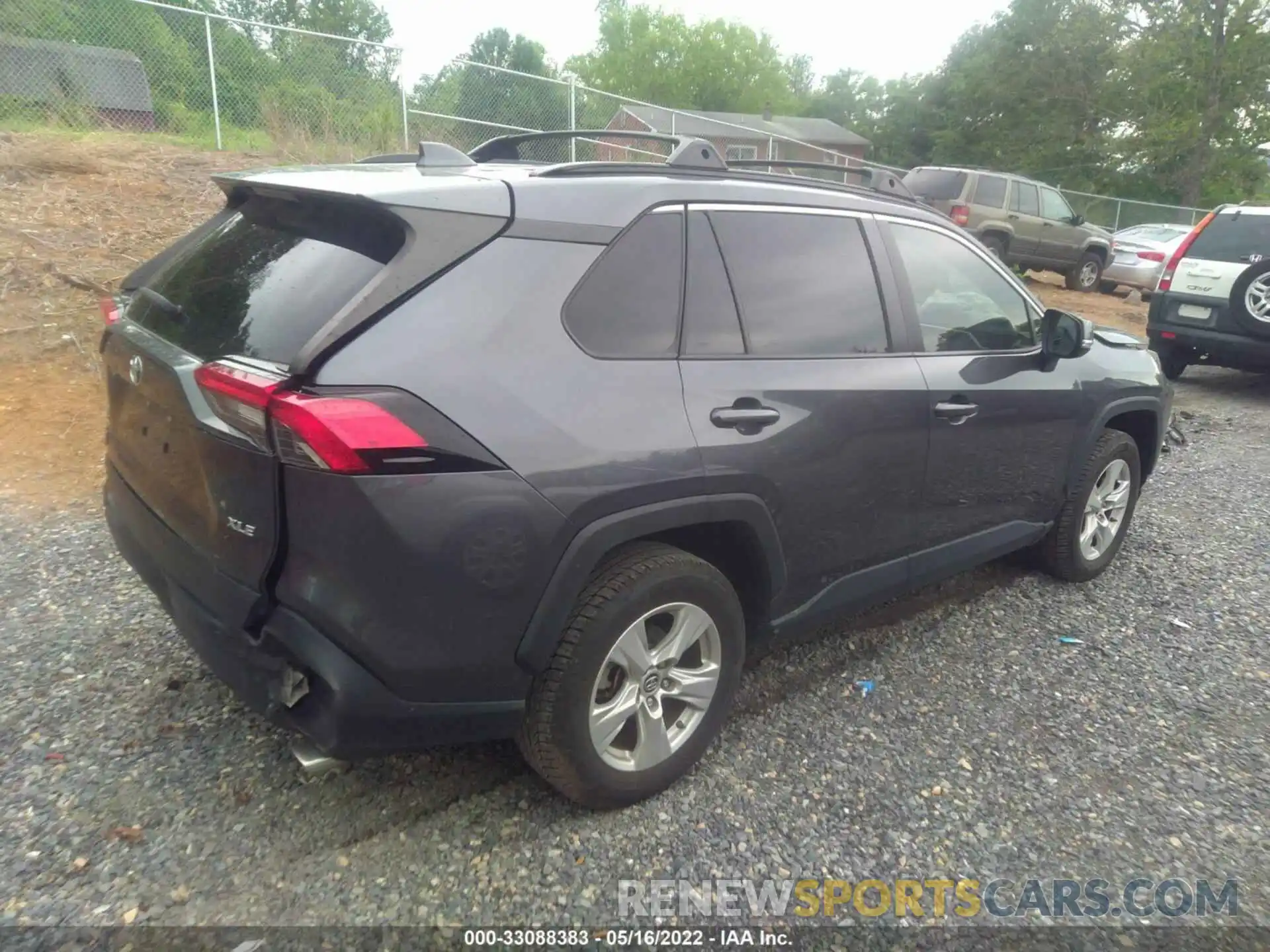 4 Photograph of a damaged car JTMW1RFV2KD019143 TOYOTA RAV4 2019