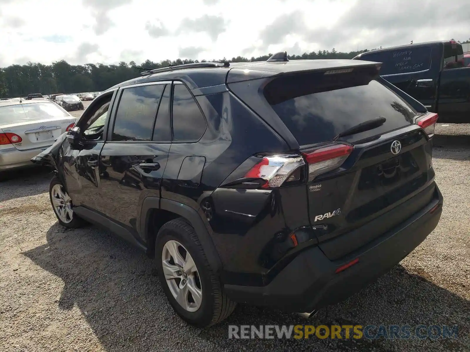 3 Photograph of a damaged car JTMW1RFV2KD021264 TOYOTA RAV4 2019