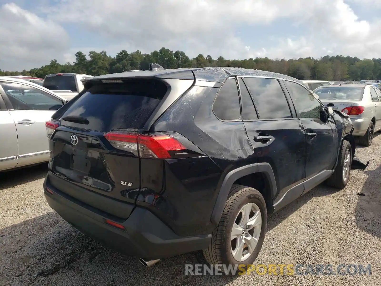 4 Photograph of a damaged car JTMW1RFV2KD021264 TOYOTA RAV4 2019