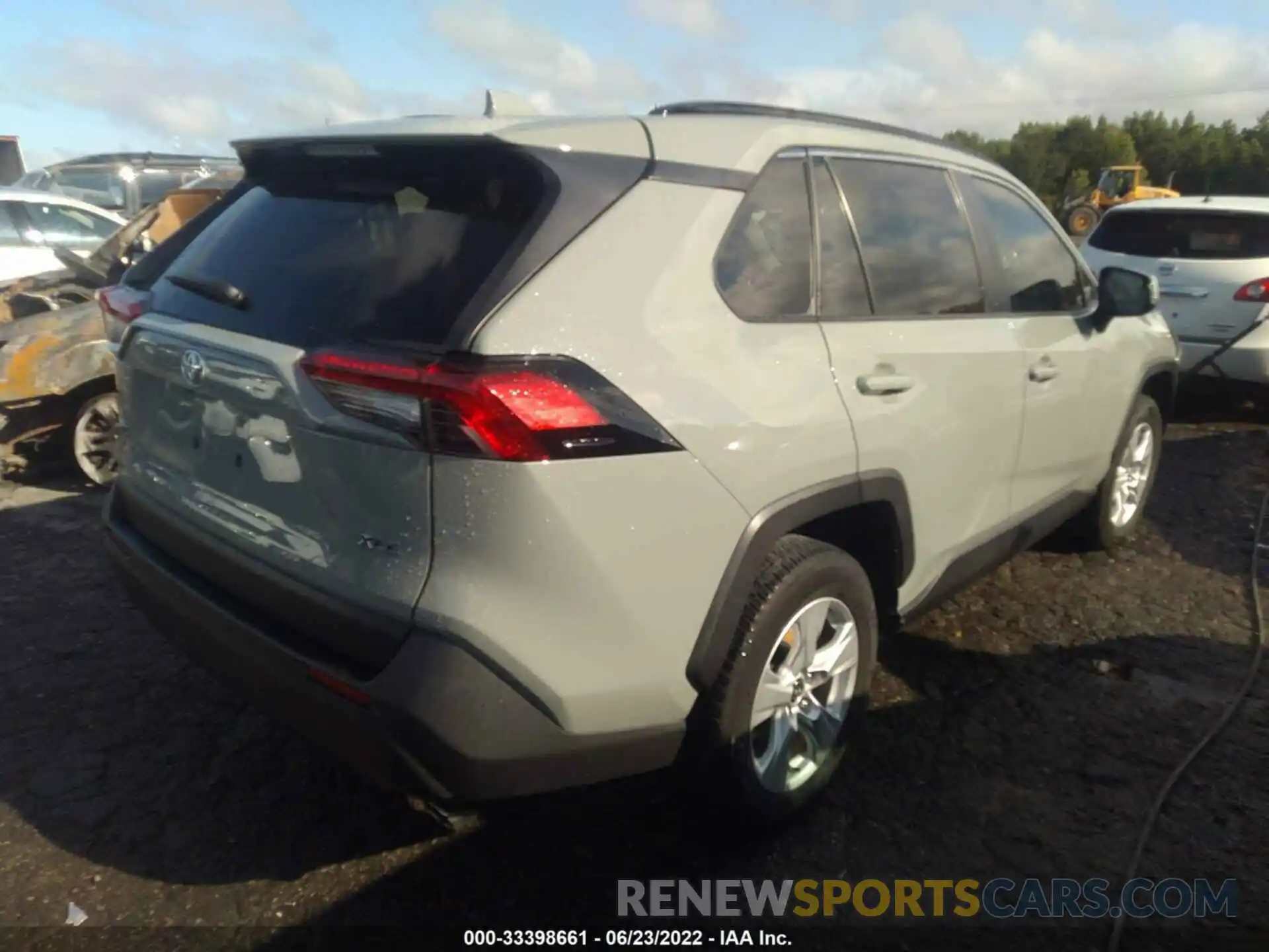 4 Photograph of a damaged car JTMW1RFV2KD022267 TOYOTA RAV4 2019