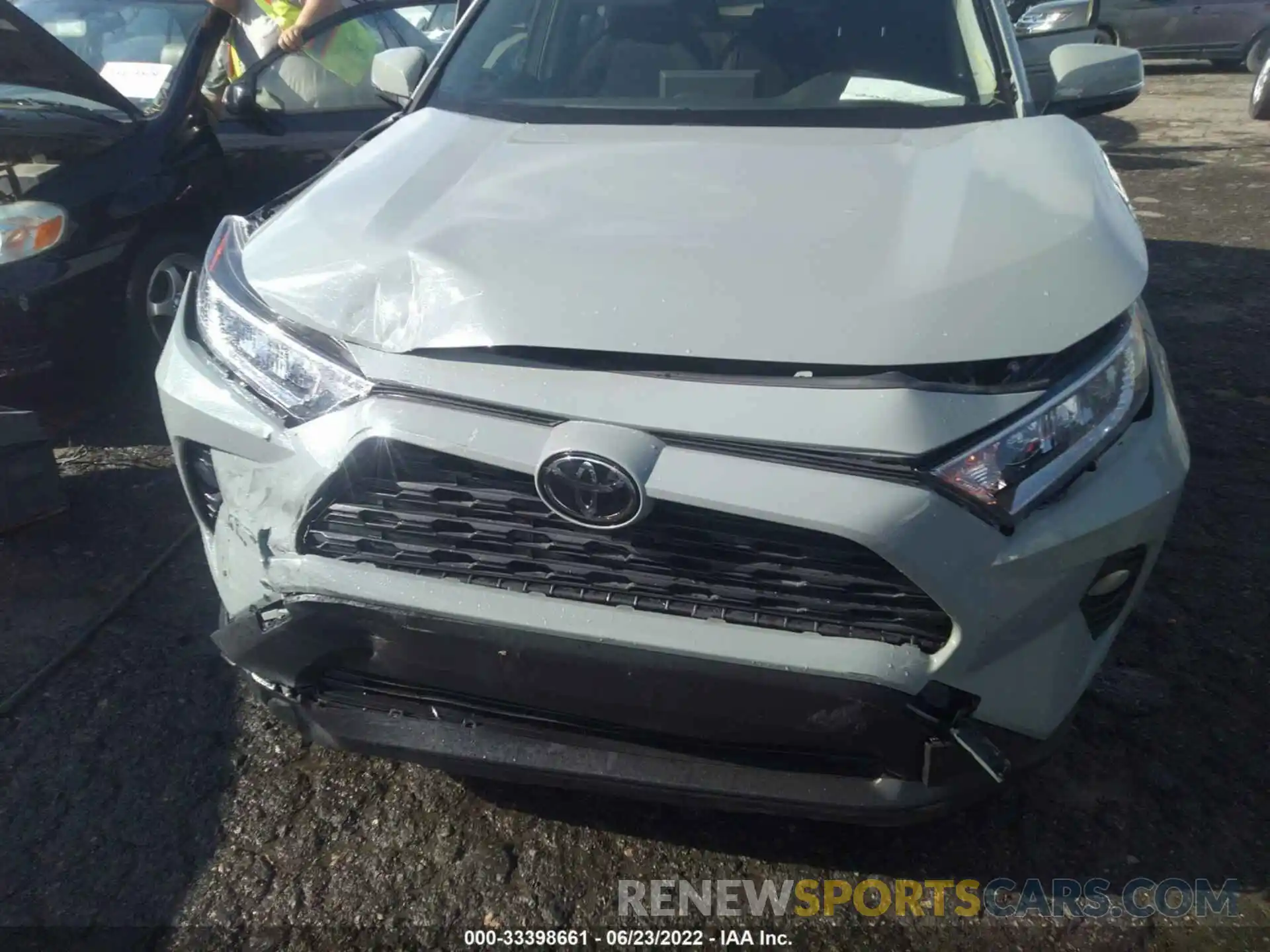 6 Photograph of a damaged car JTMW1RFV2KD022267 TOYOTA RAV4 2019