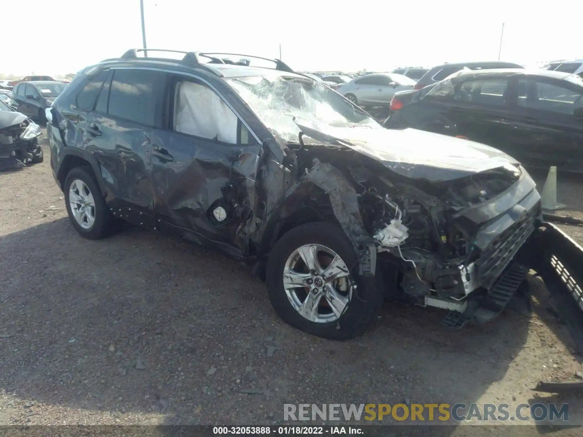 6 Photograph of a damaged car JTMW1RFV2KD023953 TOYOTA RAV4 2019