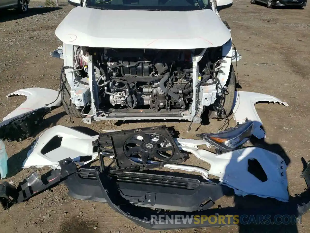 9 Photograph of a damaged car JTMW1RFV2KD025363 TOYOTA RAV4 2019