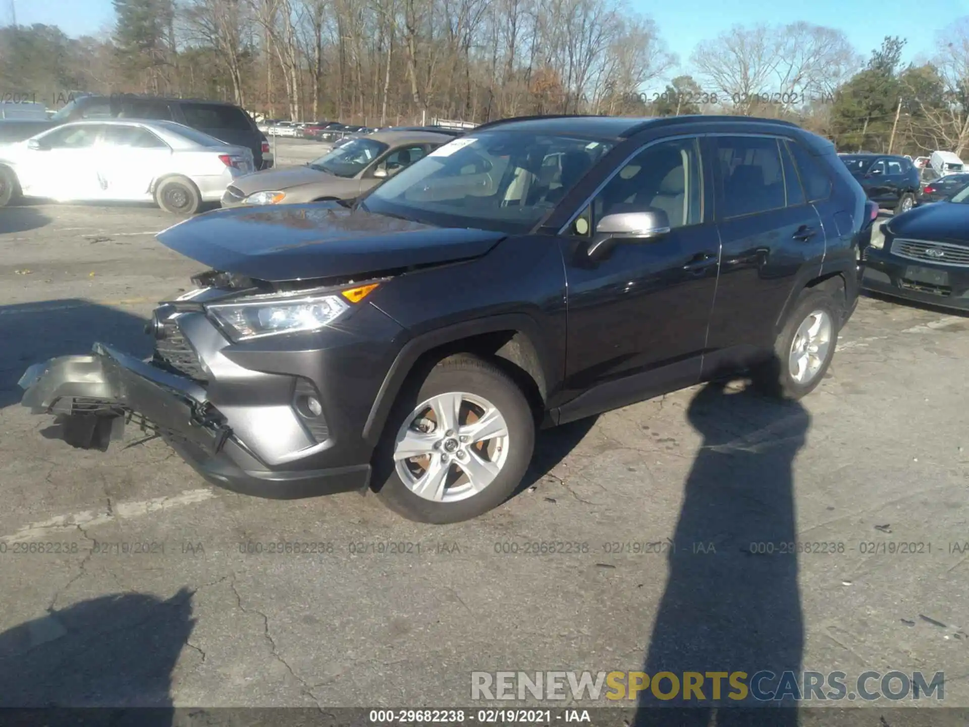 2 Photograph of a damaged car JTMW1RFV2KD027923 TOYOTA RAV4 2019