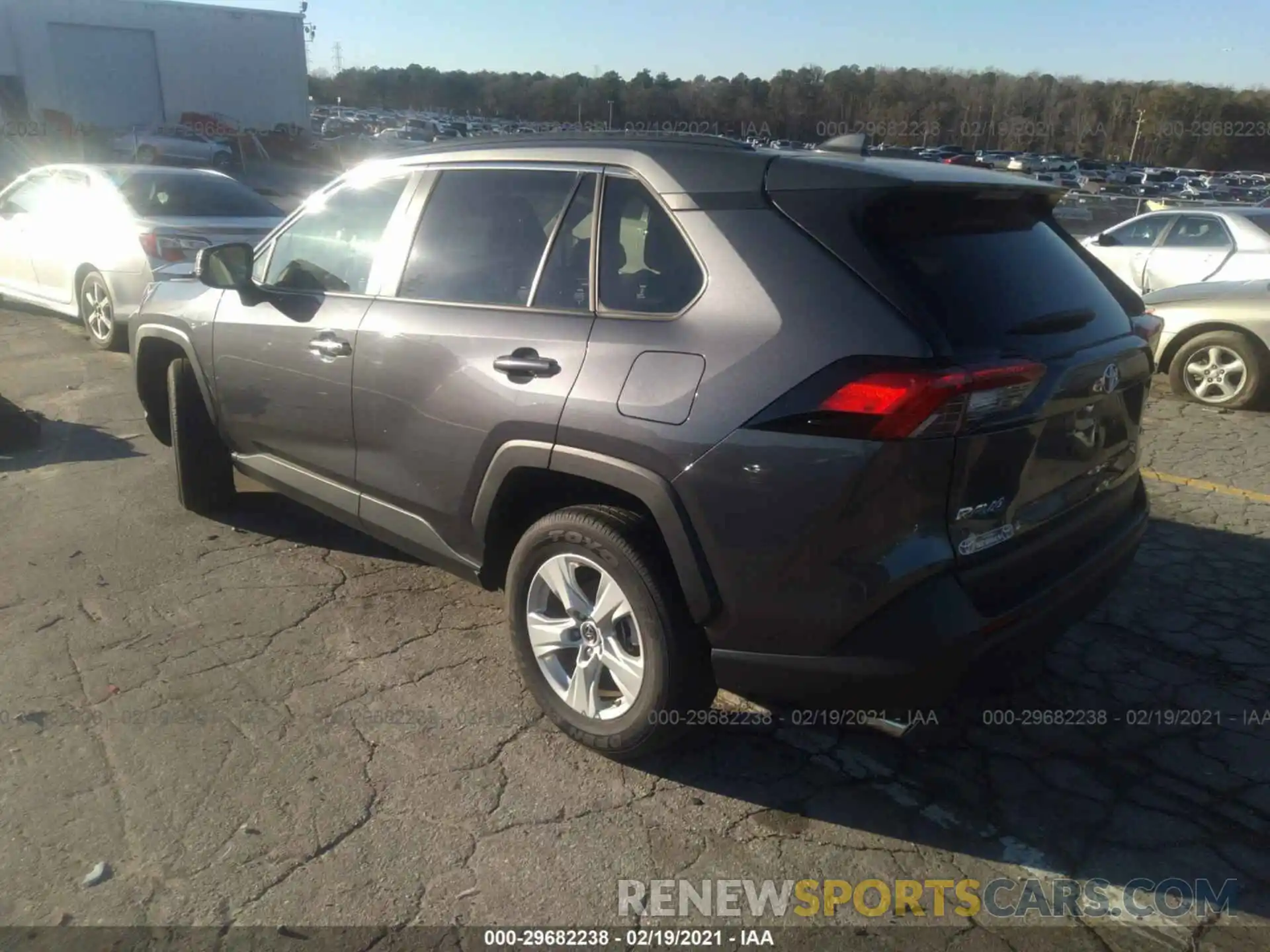 3 Photograph of a damaged car JTMW1RFV2KD027923 TOYOTA RAV4 2019