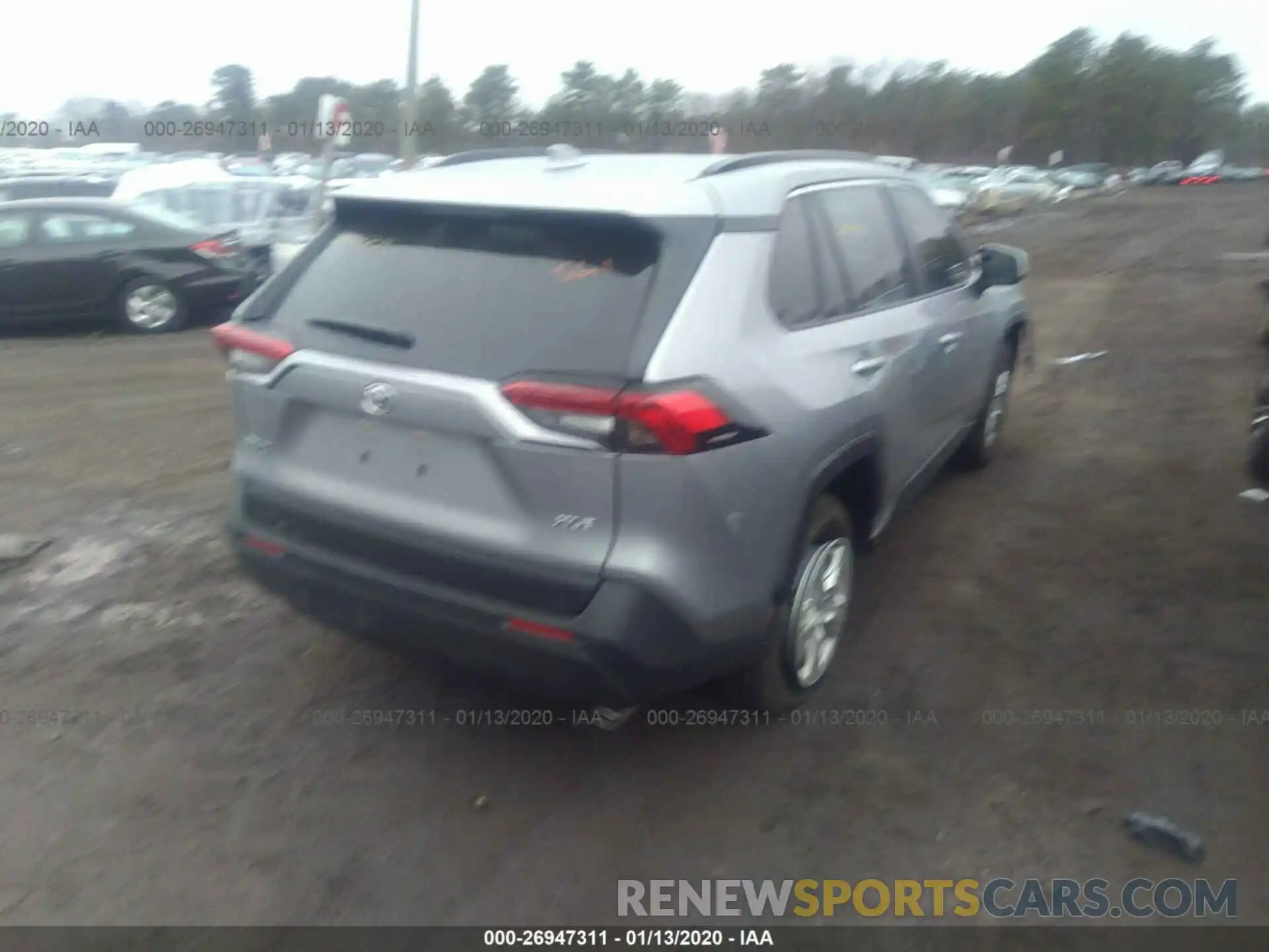 4 Фотография поврежденного автомобиля JTMW1RFV2KD035262 TOYOTA RAV4 2019