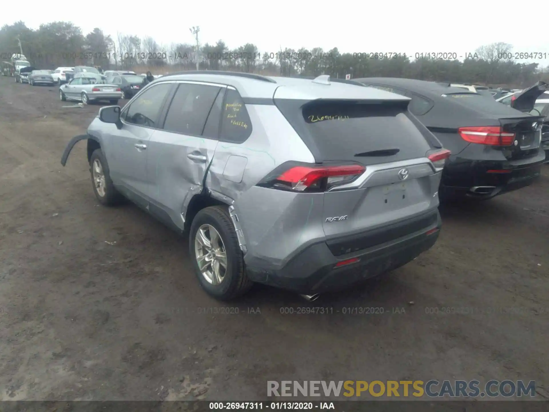 6 Photograph of a damaged car JTMW1RFV2KD035262 TOYOTA RAV4 2019