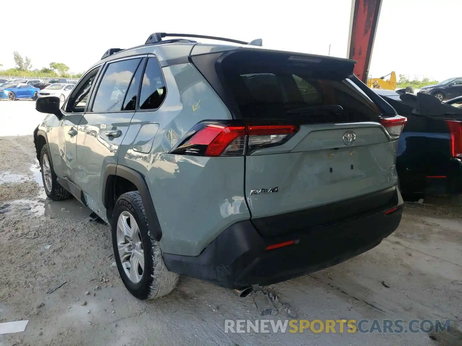 3 Фотография поврежденного автомобиля JTMW1RFV2KD039554 TOYOTA RAV4 2019